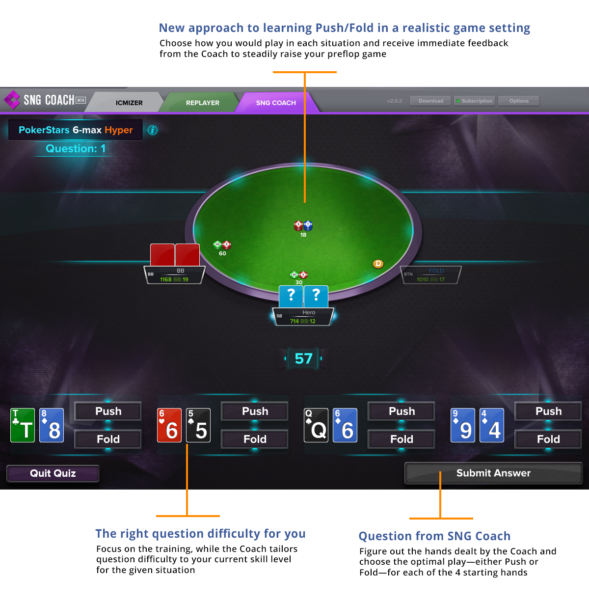 SNG Coach question