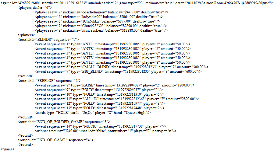 supported XML merge format in icmizer